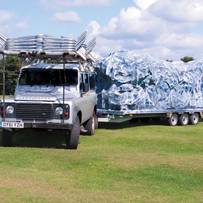 Mobile Cave & Land Rover